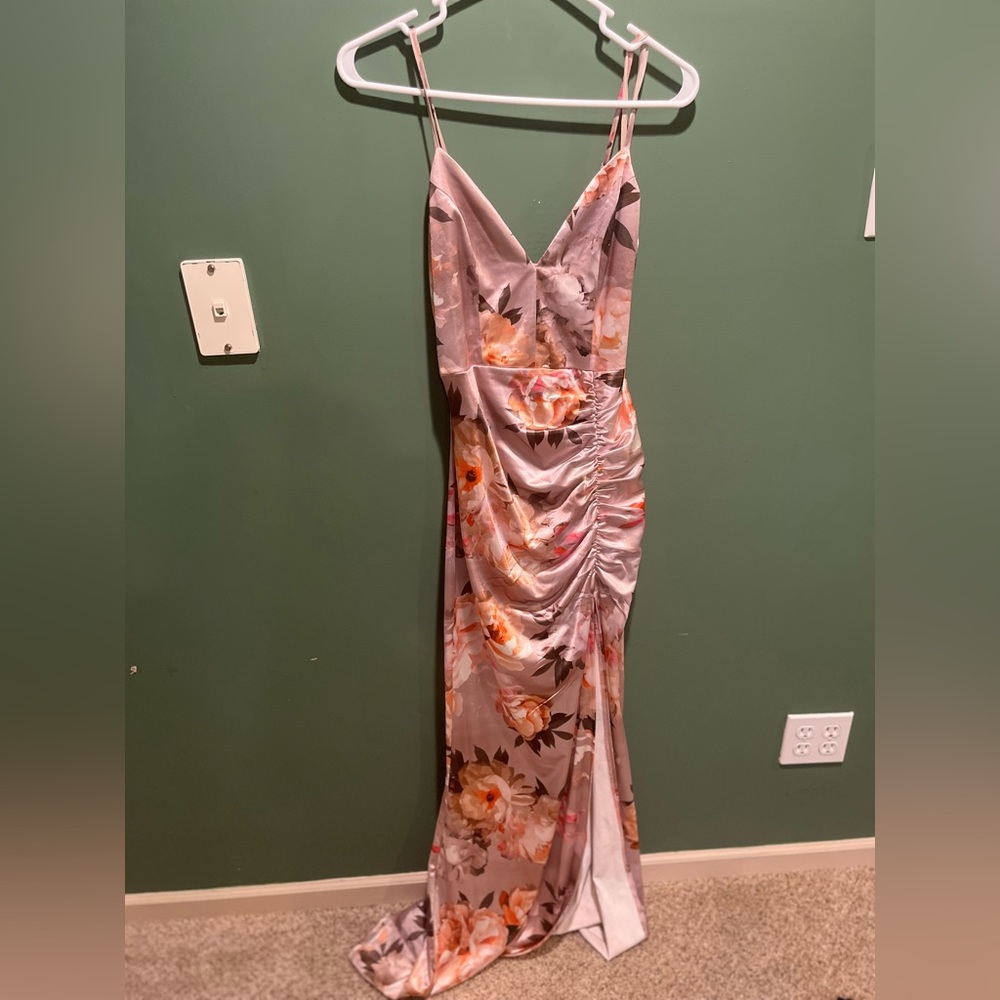 Floral formal dress